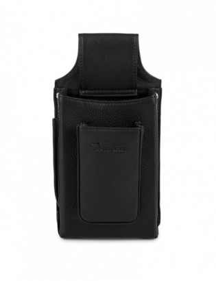 Skórzana kabura kelnerska saszetka na pasek etui dla kelnera czarna Beltimore U11 - zdjęcie 7