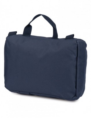 Kosmetyczka podróżna granatowa unisex organizer lusterko Beltimore R26 - zdjęcie 9