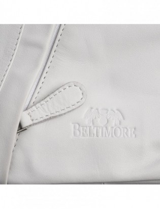 Plecak damski włoski plecaczek skórzany biały mały Beltimore T52 - zdjęcie 9