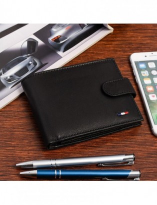 Zestaw męski skórzany premium Beltimore portfel pasek T93 - zdjęcie 10