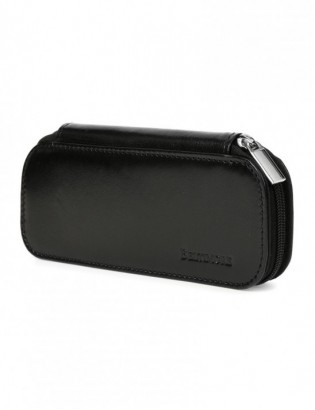 Piórnik Skórzany etui na pióro czarny Beltimore J05 - zdjęcie 4