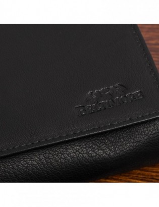 Portfel kelnerski skórzany pojemny do pracy na karty pieniądze czarny duży Beltimore D02 - zdjęcie 6