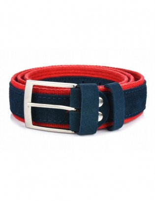 Pasek męski skórzany premium szeroki BELTIMORE A54 - zdjęcie 3