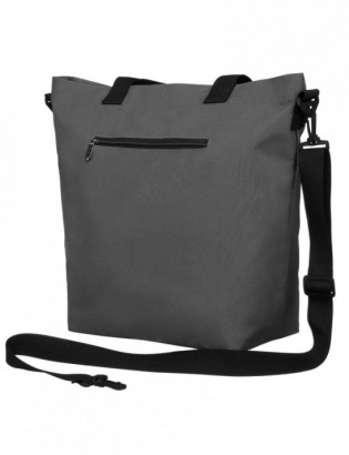 Torebka damska shopperka materiałowa duża A4 modna na ramię torba szara Beltimore R-TZ - zdjęcie 7