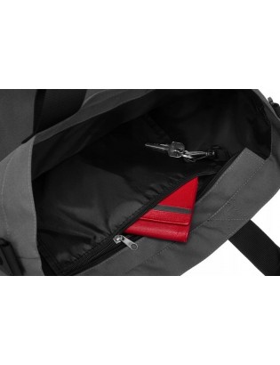 Torebka damska shopperka materiałowa duża A4 modna na ramię torba szara Beltimore R-TZ - zdjęcie 11