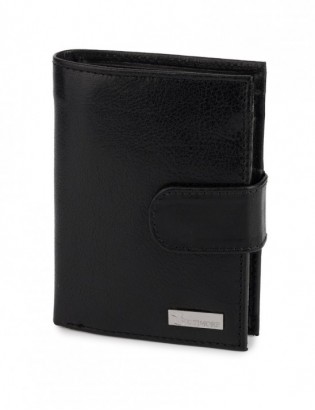 Męski portfel skórzany duży pionowy PREMIUM LEGENDARNA SKÓRA lico brązowy Beltimore P11 - zdjęcie 1