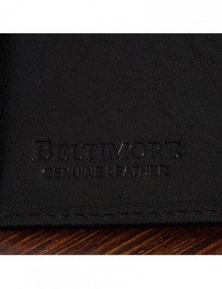 Męski portfel skórzany duży pionowy PREMIUM LEGENDARNA SKÓRA lico brązowy Beltimore P11 - zdjęcie 7