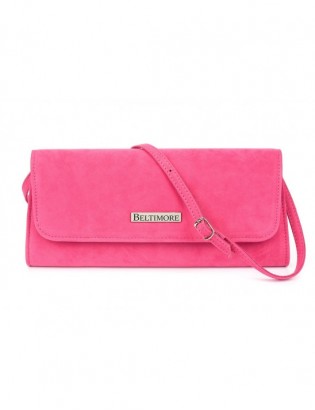 Różowa Damska Torebka Kopertówka wieczorowa Beltimore W65 - zdjęcie 3