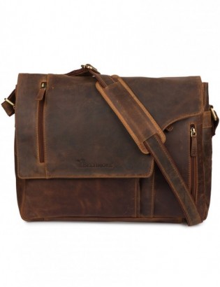 Torba męska skórzana na ramię laptopa 15,6" Beltimore N26 - zdjęcie 1