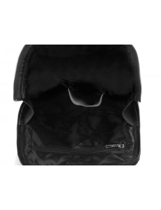 Plecak skórzany czarna torebka elegancka poręczna Beltimore 021 - zdjęcie 7