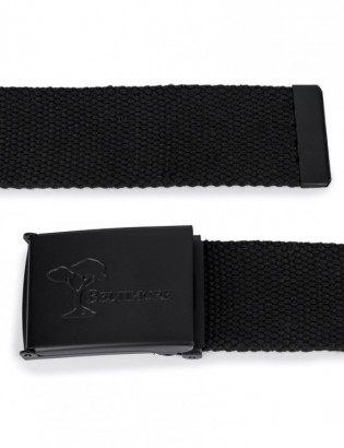 Pasek męski do spodni parciany otwieracz czarny długi bawełniany Beltimore Q08 - zdjęcie 9