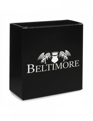 Skórzany pasek męski skóra naturalna licowa brązowy premium Beltimore E18 - zdjęcie 8