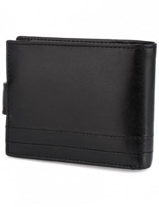 Portfel skórzany męski włoska skóra naturalna licowa premium klasyczny RFiD poziomy Beltimore G08 - zdjęcie 6