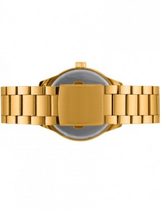 Zegarek męski bransoleta duży solidny złoty glob premium Beltimore BT01 - zdjęcie 6