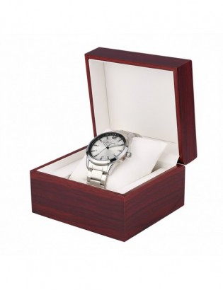 Zegarek męski bransoleta duży solidny srebrny klasyczny premium Beltimore BT02 - zdjęcie 7