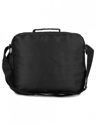 Duża męska torba trzykomorowa czarna do pracy Beltimore R32 - zdjęcie 4