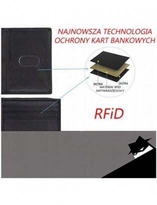 Etui na dokumenty karty skórzane slim Beltimore Jasny  brąz G78 - zdjęcie 11