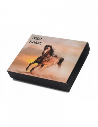 Portfel skórzany męski duży czarny Wild Horse RFiD - zdjęcie 7