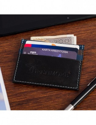 Etui skórzane na dokumenty karty wizytownik Beltimore  wielokolorowe mix J01 - zdjęcie 7