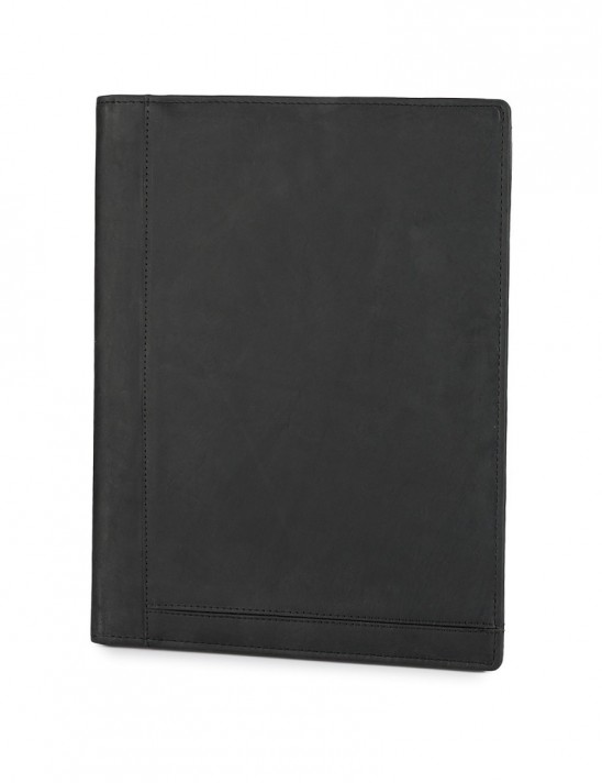 Biwuar Męski Skórzany Aktówka Teczka Biznesowa  Notebook Beltimore czarny S80