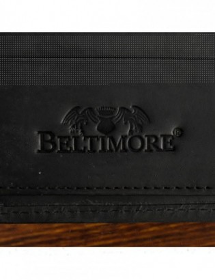 Biwuar Męski Skórzany Aktówka Teczka Biznesowa  Notebook Beltimore czarny S80 - zdjęcie 9
