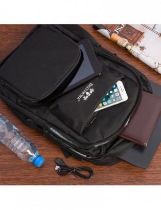 Plecak profesjonalny solidny na laptopa do pracy duży A4 15,6 Beltimore X32 - zdjęcie 2