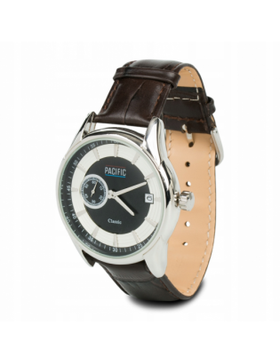 Zestaw zegarek męski brązowy rzemyk Pacific Z58 - zdjęcie 3