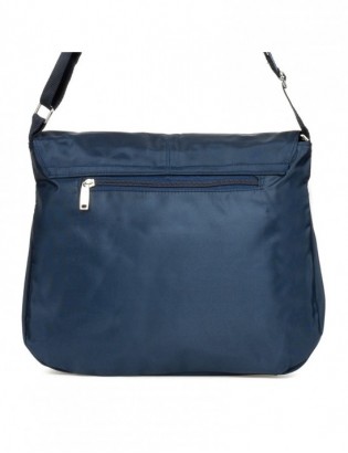 Niebieska damska torebka lekka listonoszka Beltimore A4 J39 - zdjęcie 6