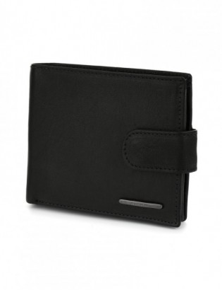 Męski portfel skórzany czarny klasyczny RFiD Beltimore P92 - zdjęcie 6