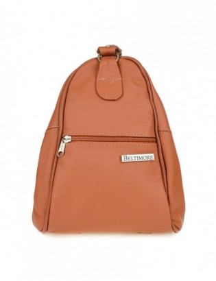 Plecak damski skórzany torebka 2w1 rudy Beltimore 019 - zdjęcie 5