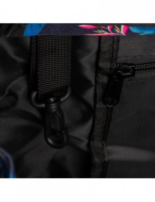 Torebka damska shopperka materiałowa duża A4 modna na ramię torba różowe kwiaty Beltimore R-TZ - zdjęcie 13