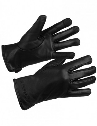 Rękawiczki skórzane damskie czarne polar touch finger na dotyk BELTIMORE K25 - zdjęcie 4