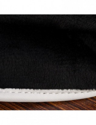 Rękawiczki skórzane damskie białe polar touch finger na dotyk BELTIMORE K25 - zdjęcie 6