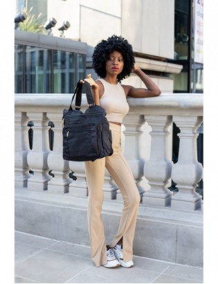 Czarna Damska Torebka Beltimore Lekka Duża A4 J30 - zdjęcie 2