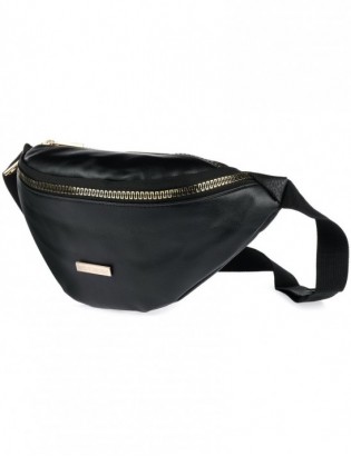 Czarna nerka saszetka damska biodrówka Beltimore eko V19 - zdjęcie 1