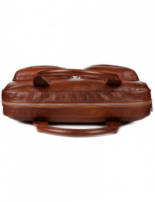 Beltimore torba męska skórzana Duża brązowa laptop J15 - zdjęcie 7