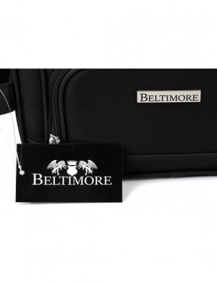 Kosmetyczna męska czarna podróżna wodoodporna Beltimore R27 - zdjęcie 6