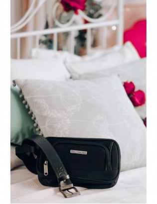 Beltimore męski skórzany pasek szeroki jeans czarny 524 - zdjęcie 11