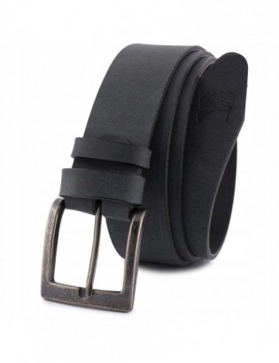 Zestaw prezentowy męski skórzany pasek portfel czarny pudełko Beltimore T79 - zdjęcie 2