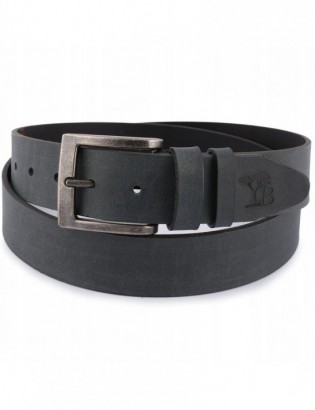 Zestaw prezentowy męski skórzany pasek portfel czarny pudełko Beltimore T79 - zdjęcie 3