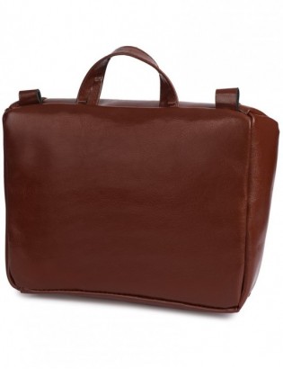 Beltimore kosmetyczka Skórzana premium saszetka koniakowa J47 - zdjęcie 4