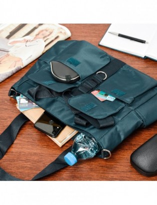 Morska damska torebka Beltimore lekka duża A4 J31 - zdjęcie 2