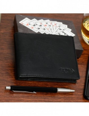 Zestaw męski skórzany portfel pasek duży Beltimore U89 - zdjęcie 6