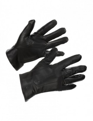 Zestaw męski skórzany portfel poziomy rękawiczki czarne Beltimore T86 - zdjęcie 8