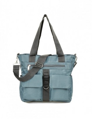 Szara damska torebka Beltimore lekka duża A4 J31 - zdjęcie 5