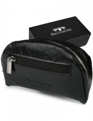 Czarne etui na klucze ze skóry naturalnej Beltimore G85 - zdjęcie 1