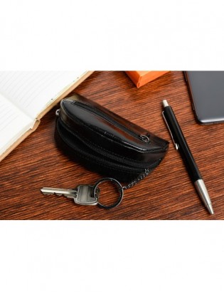 Czarne etui na klucze ze skóry naturalnej Beltimore G85 - zdjęcie 7
