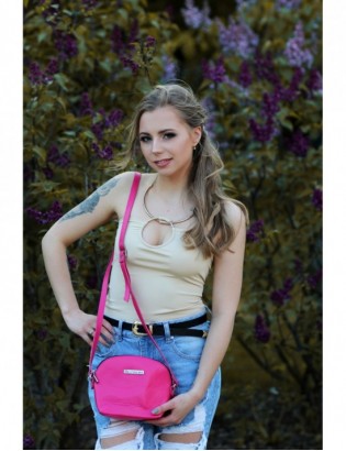 Skórzany pasek damski złoty pas kowbojki BELTIMORE D52 - zdjęcie 2