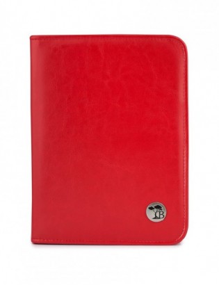 Czerwony Beltimore luksusowy męski biwuar aktówka teczka A5 organizer dla handlowca I62 - zdjęcie 8