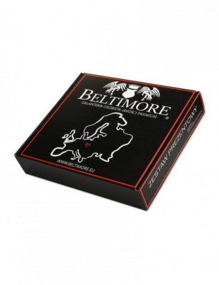 Zestaw męski skórzany Beltimore portfel szalik pasek U87 - zdjęcie 7